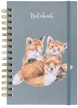 Wrendale Designs von Hannah Dale Snug as a Cub' Fox Notizbuch