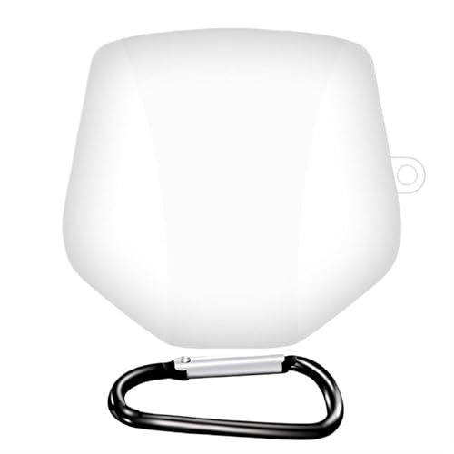 CBFGGOEUDFBS Kopfhörer-Aufbewahrungstasche, Silikon-Tragetasche for Lenovo GM2 PRO, Kopfhörer-Reisetasche, Silikon-Hülle for kabellose Kopfhörer (Color : White)