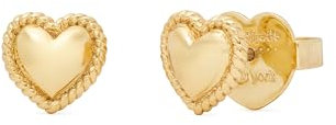 Kate Spade New York Mini Heart Studs, Gold