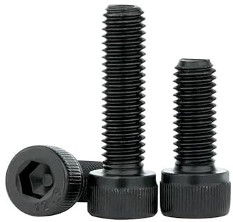 ORANXIN M16 x 45mm 2 pcs Innensechskant Zylinderkopfschrauben Klasse 12.9 Legierter Stahl Fassungskappen Bolzen Tassenkopf Schrauben Hohe Festigkeit Maschine Bolzen