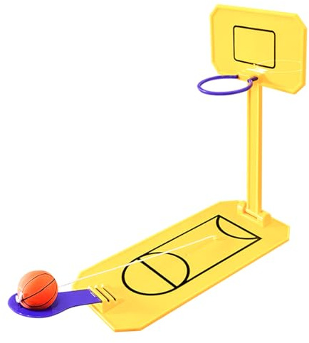 Namvo Mini Fun Basketballspiel-Rückwand, Mini-Basketballmaschine, klassisches Brettspiel, faltbares Tischspiel für Reisen, Büro, Zuhause