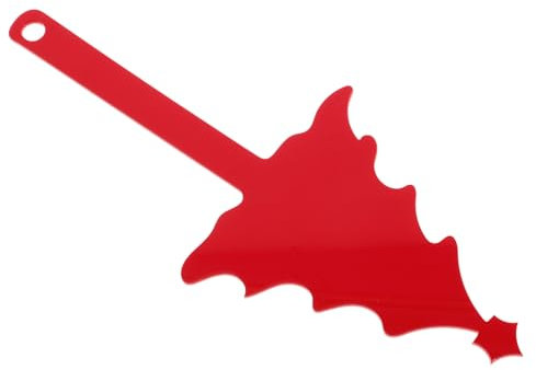 FONDOTIN Skiender Hund Dekoration Für Briefkästen Weihnachtsbaum Acryl Flagge Einfache Installation Langlebig Passend Für Verschiedene Briefkastenstile Festliche Garten Deko