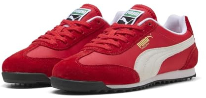 PUMA Arizona Nylon 398682 Sneaker, For All Time Red Puma White Puma Gold, 26.5 cm