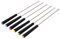 Cabilock 6 Piezas Tenedor De Fruta De Queso Tenedores Para Caracoles Tenedor De Carne Inoxidable Accesorios De Charcutería Máquina De Fuente De Chocolate Dulce Brocheta Acero Inoxidable