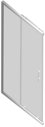 Niche de douche coulissante cristal ligne ZEN cm 100