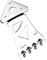 Yardwe 4-Saiter Banjo Tailpiece aus Saiten Banjo String Tailpiece Einzigartige Geschenkidee für Musiker Einfaches Upgrade für Ihr Instrument