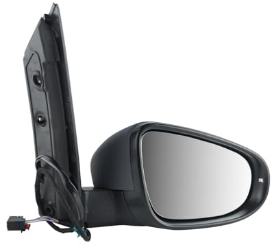 AußEnspiegel Für VW Für Touran Für MK2 (2010–2015): Elektrisch Beheizter Außenspiegel Mit Blinker Grundiert Rechts AußEnspiegel Seitenspiegel