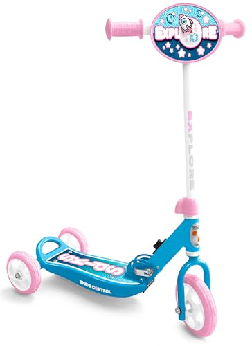 Trottinette 3 Roues Pliables Rose SKIDS Control