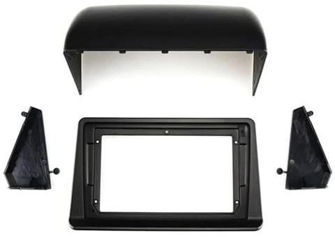 Panneau de Navigation Façade d'autoradio 2 DIN 9 Pouces Compatible avec Mitsubishi Pajero Montero V31, Adaptateur pour Panneau de Navigation