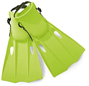 Intex 55936 – Verschiedene kleine Flossen, 1 Stück, latexfrei, mehrfarbig, 35–37 EU