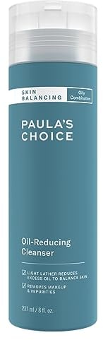 Paula's Choice SKIN BALANCING Gesichtsreinigung - Schäumender Reiniger Reduziert Öl, Unreine Haut & Mitesser - Make Up Entferner mit Aloe Vera - Mischhaut bis Fettige Haut - 237 ml