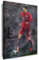 Myartstyle - Bilder R.Lewandowski FC Fußball 60 x 40 cm Leinwandbilder Xxl - 1 Teilige Wandbilder Kunstdrucke w-a-2045-1
