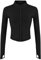 Tanming Women's Full Zip Seamless Workout Jacket Running Yoga Slim Fit Track Jacket, Black, S