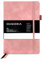 Dinora® Notizbuch A5 Hardcover - Dotted Bullet Journal - PU Leder - 200 nummerierte Seiten - 100g Avery Papier - Rosa - Pink