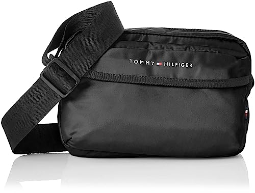 Tommy Hilfiger Herren Umhängetasche TH Skyline Camera Bag Klein, Schwarz (Black), Einheitsgröße