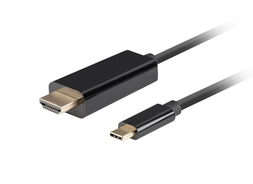 LANBERG MALE/MALE USB-C TO HDMI CABLE 4K 60HZ 3M BLACK