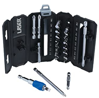 Laser 8424 Portable Power Tool Bit Set 23pc