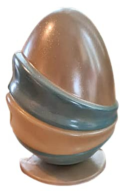 TIFFANY Milk Chocolate Luxury Easter Egg (Milk Chocolate Egg with White Chocolate mini eggs)
