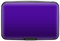 sundee Porte-cartes de crédit fin en aluminium avec blocage RFID et 8 emplacements, violet