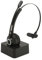 Auricolare Telefonico, Archetto Flessibile, Microfono Girevole, Auricolare Wireless per Servizio Clienti, Orecchio Singolo 5.0 con Base di Ricarica per PC