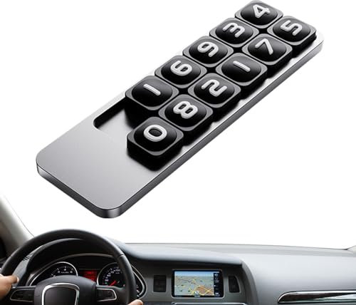 Auto Parkplatz-Kennzeichen | Temporäre Kennzeichen für Kfz Parkplatz | KFZ Parkplatzkennzeichen für Auto