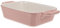 Angoily Plat De Cuisson En Céramique Plat De Cuisson Cocotte Pour Four Avec Poignées Ustensiles De Cuisson Allant Au Four Pour Lasagnes Rôtis Rose