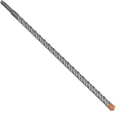 Maysay Foret à béton SDS Plus 14 x 460 mm avec 4 tranchants en carbure - Foret à béton professionnel pour pierre, béton, bois, brique et carrelage