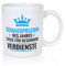 Besonderer Verdienst: Schauspielerin | Theater - Tasse Weiss - Kaffeetasse/Geschenk/Familie