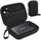 Lacdo Custodia Hard Disk Esterno per Samsung T7 / T7 Touch Portable SSD, External Solid State Drives 500GB 1TB 2TB 4TB USB 3.2 Gen 2 Custodia Rigida Impermeabile Protettiva Borsa, Nero