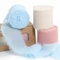 Ligtmor chiffonband 3,8 cm x 19,2 m Handbuch Schleifenband Geschenkband silk ribbon organzaband Stoffband Hochzeit Seidenband - Macaron-Kombination