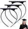 CHGCRAFT 3 Stück Graduation Cap Headband Insert mit Stickern Grad Cap Headband Graduate Gifts Hut-Accessoires für Graduation Party sichert Ihre Frisur Geeignet für alle Haartypen