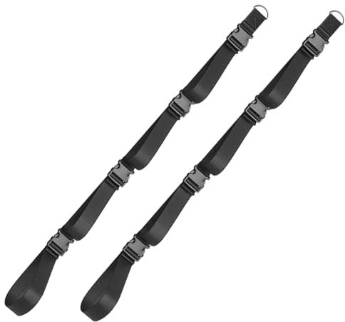 POPETPOP 2pcs Wall Hanging Storage Rack Garage Storage Shelves Folding Chair Rack