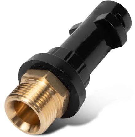 Anlseiod Adapter M22 AG auf Auslass Hochdruckreiniger für Kärcher K2-K7 Anschlusssystem