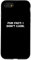 FUN FACT: I don't care Funny Case for iPhone SE (2020) / 7 / 8
