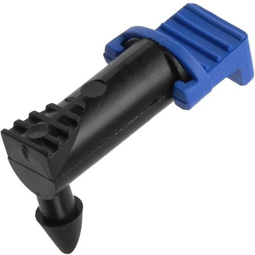 AERZETIX - Juego de 10 goteros de riego externos desmontables con caudal 8 litros por hora (l/h) - sistema de riego por goteo para jardinería - en plástico - color azul