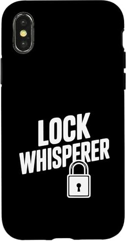 Lock Whisperer Lustiger Schlosser für Profis Hülle für iPhone X/XS