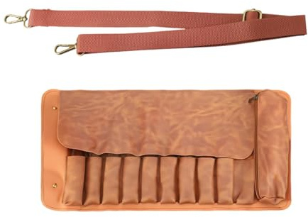 MagiDeal Wood Carving Tool Organizer Tool Storage Bag Multifunctional Roll Holder Craft Carrier for Pliers Carving Knife