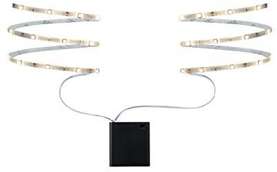 Paulmann 70701 LED Mobil Stripe Warmweiß 2x80cm 1,2W batteriebetrieben