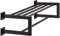 Gedotec Doppel-Handtuchhalter | H3205 | Handtuchablage schwarz matt gebürstet | 1 Stück | Handtuchstange eckig Wandmontage Länge 600 mm | Messing PVD-Beschichtet | rostfrei | Wand-Ablage für Bad & WC