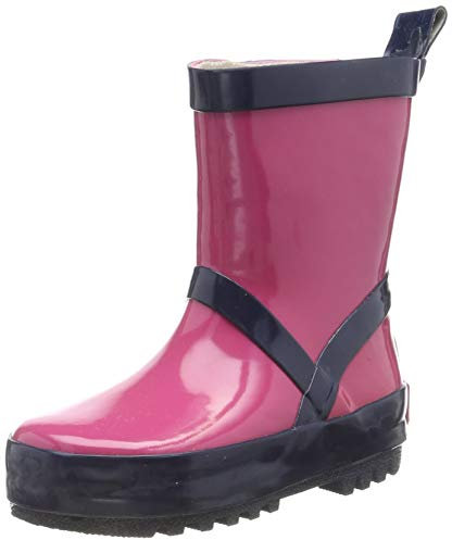Playshoes Stivali di Gomma Unisex - Bambini e ragazzi, Rosa (Blu Marino), 30/31 EU