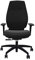 Dauphin Comfort XT 3D ergonomischer, höhenverstellbar, rückenschonender Bürostuhl, 5 Jahre Garantie (schwarz)