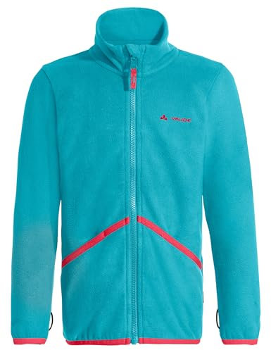 VAUDE Unisex Kinder Jacke, Normal, Fleece, Pool, 110-116