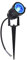 CLICLED Picchetto led da giardino 5w nero luce blu orientabile faretto luci per esterno