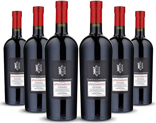 Conte di Campiano Negroamaro Appassimento IGT Salento (6 x 0,75 l)