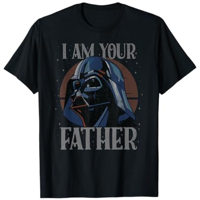 Star Wars Darth Vader I Am Your Father Retro T-Shirt