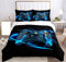 SHUAIG Housse de Couette pour Jeux Ensemble de literie Linge de lit Set Gamepad Lit Linge de Linge de Print Couverture de lit Microfibre et Couvercle d'oreiller.(Nouvelle Manette,135x200cm)
