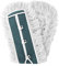 Myiosus EIN Stück Baumwoll Wischpads,Wiederverwendbare Mop Pads für Boden Reinigung,für Bodenreinigung, Wischpad Waschbar, für ASIN B09F8T4LC2