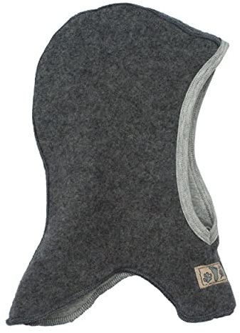 Lilano, Merino Sturmhaube mit Baumwollfutter (Hellgrau, 86/92)