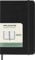 Moleskine Wochenplaner Horizontal 12 Monate 2024, Planer 2024, Pocket Format 9x14, Hardcover und elastischer Verschluss, Farbe Schwarz