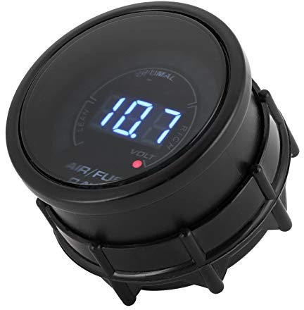 2in 12V Air Fuel Ratio Gauge Voltmeter LED Digitalanzeige Hohe Genauigkeit Universal für Auto
